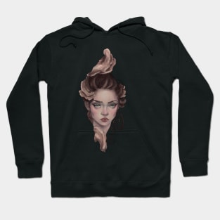 Turkey Tail Mushroom Girl Hoodie